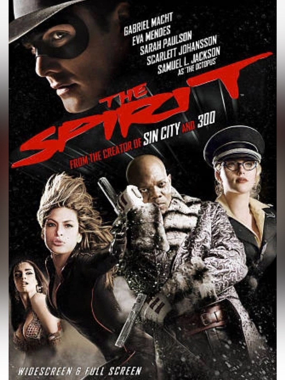 “The Spirit” Widescreen and Fullscreen DVD!